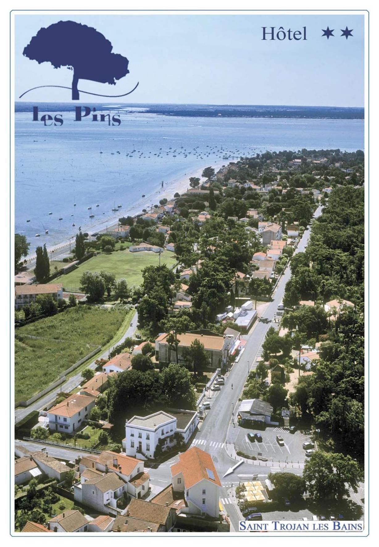 Hotel Les Pins Saint-Trojan-les-Bains Exteriör bild